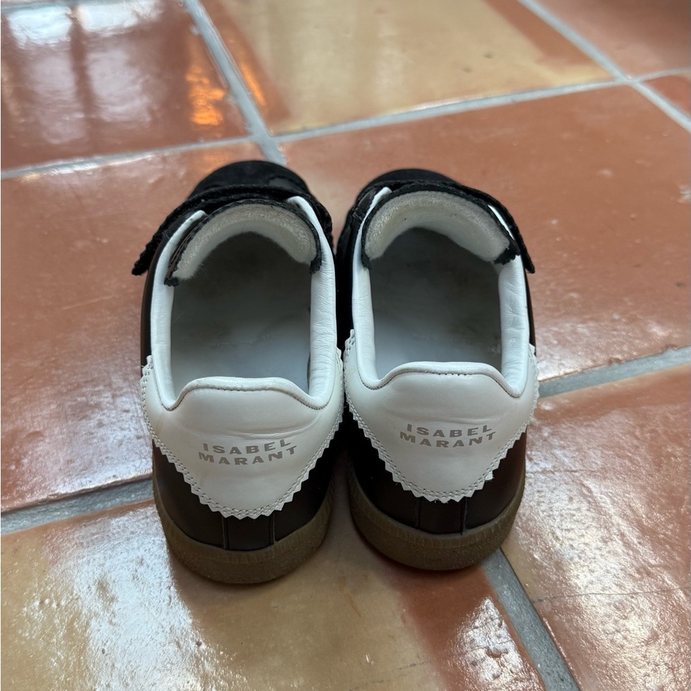 Isabel Marant Beth Black Sneakers - Picture 2 of 4